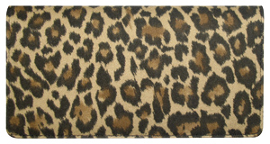 Faux Fur Suede Checkbook Cover