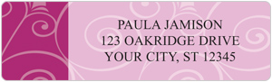 Boho Address Labels
