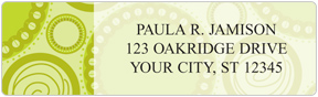 Circle Chic Address Labels