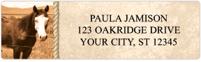 Horse Country Address Labels