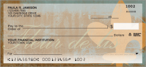 Fleur de Lis Checks