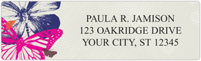 Gossamer Wings Address Labels