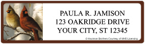 Songbirds Address Labels