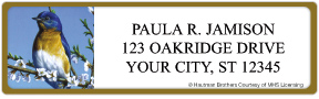 Songbirds Address Labels