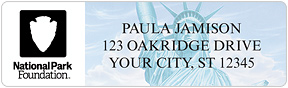 American Monuments Address Labels