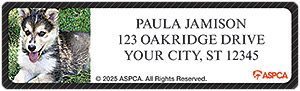 ASPCA� Puppies Address Labels