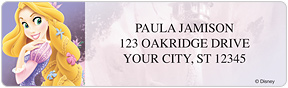 Disney Princess Address Labels