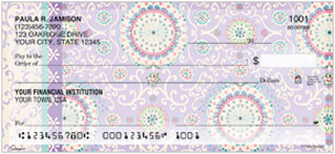Positively Purple Checks