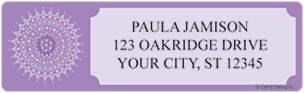 Positively Purple Address Labels