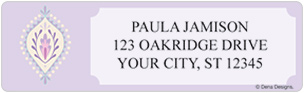 Positively Purple Address Labels