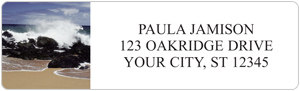 Paradise Waters Address Labels
