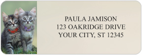 Purrfect Address Labels