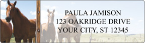 Wild West Address Labels