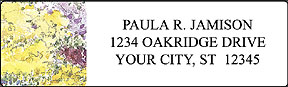 Wildflowers Address Labels