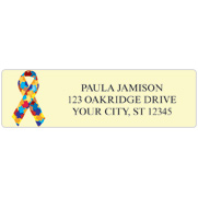 Autism Awareness Address Labels