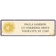 Celestial Address Labels
