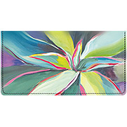 Succulents Checkbook Cover