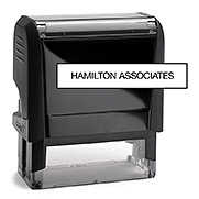 Personalized Pay To Stamp - Black Ink