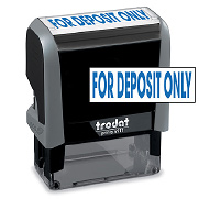 FOR DEPOSIT ONLY Stock Title Stamp