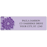 Purple Passion Address Labels