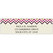 Chevron Address Labels
