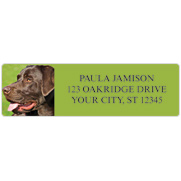 Labrador Retriever Address Labels